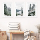 Lake Tahoe, Sierra Nevada. 3 Piece Wall Art by Wall Art Set