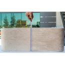 Travertine Farmhouse Sink Beige Honed Apron Front 18x30x10