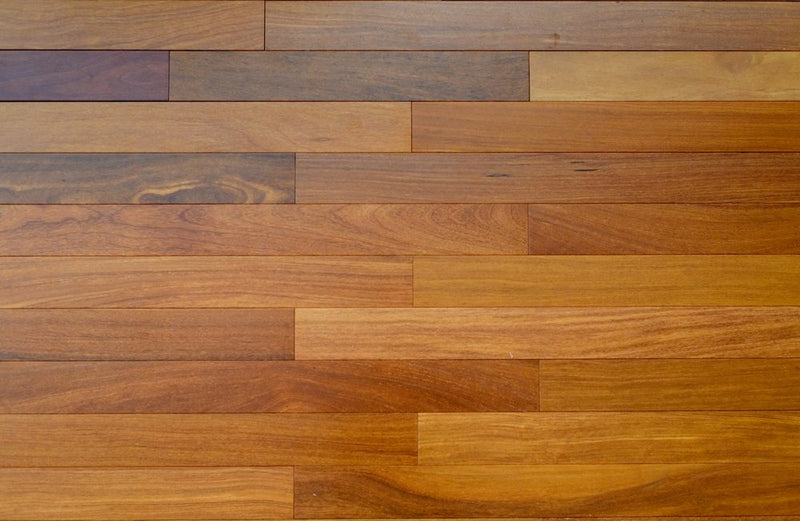 Andes Brazilian Teak Smooth Solid Hardwood 21/32 x 3.25 in. - Cumaru