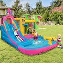 Inflatable Bounce Castle with Long Water Slide and 735W Blower by LJGDeals