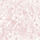 Elysian Hand-Drawn Tropical Wallpaper