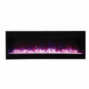 Amantii 50 Inch Tru-View XL Deep Built-In Indoor Outdoor 3 Three Sided Electric Fireplace