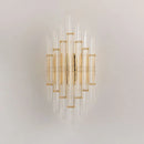 Tube Clear Crystal Wall Light
