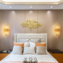 Tube Clear Crystal Wall Light