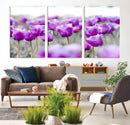 Tulip Fields Canvas Wall Art Print