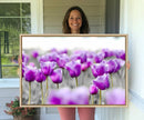 Tulip Fields Canvas Wall Art Print
