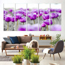 Tulip Fields Canvas Wall Art Print