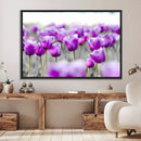 Tulip Fields Canvas Wall Art Print