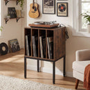 Turntable Record Player Stand with Power Outlets by DirectDeals