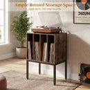 Turntable Record Player Stand with Power Outlets by DirectDeals