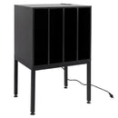 Turntable Record Player Stand with Power Outlets by DirectDeals