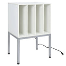 Turntable Record Player Stand with Power Outlets by DirectDeals