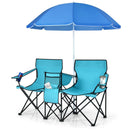 Portable Folding Picnic Double Chair by LJGDeals