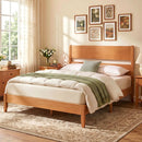 Full Bed Frame with Headboard and Solid Wood Legs by LJGDeals