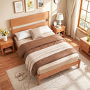 Full Bed Frame with Headboard and Solid Wood Legs by LJGDeals