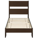 Twin Bed Frame with Headboard and Solid Wood Legs by LJGDeals