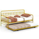 Twin Daybed with Curved Backrest and Armrests by LJGDeals