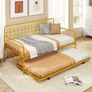 Twin Daybed with Curved Backrest and Armrests by LJGDeals