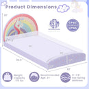 Twin Floor Bed Frame Upholstered Twin Size Kids Floor Bed with 210D Oxford Cloth Floor Mat by LJGDeals