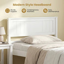 Twin/Full/Queen Size Sturdy Wooden Bed Frame with Headboard and Slat Support by LJGDeals