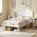 Twin/Full/Queen Size Sturdy Wooden Bed Frame with Headboard and Slat Support by LJGDeals