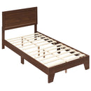 Twin Platform Bed Frame with Headboard - No Box Spring Needed by DirectDeals