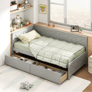 Twin Size Daybed with 2 Storage Drawers No Box Spring Needed by LJGDeals