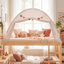 Twin Size Indoor Canopy Tent for Kids with 2 Window and Suits 3+