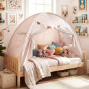 Twin Size Indoor Canopy Tent for Kids with 2 Window and Suits 3+