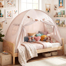 Twin Size Indoor Canopy Tent for Kids with 2 Window and Suits 3+