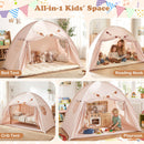 Twin Size Indoor Canopy Tent for Kids with 2 Window and Suits 3+