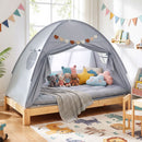 Twin Size Indoor Canopy Tent for Kids with 2 Window and Suits 3+