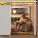 Twin Size Loft Bed with LED Lights and Underbed Space for Kids by LJGDeals