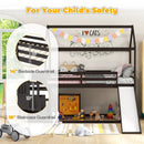 Twin over Twin Bunk Bed with Slide and 2-Step Storage Staircase by LJGDeals