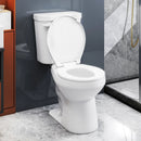 Two-Piece Round Toilet with 17.5 inch ADA Comfort Chair Height Seat by LJGDeals