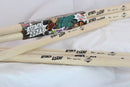 12 Pairs of Select Elite Maple Wood Drum Sticks by GRIFFIN Attack Zzzap - Size 5A Premium Balanced, Level and Straight - Drummers Percussion Classic Pure Grit Uncoated, Raw Wood Drumming Sticks