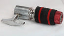 GRIFFIN Hi-Hat Clutch Mount Deluxe Version | Alloy Metal Speed Threads | Universal Holder to Fit Most Hi-Hat Cymbals, Rods & Hihat Stands | Red locking Nut by GeekStands.com
