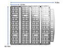 Ford Transit Van 4-Panel All Aluminum Platform Bed System by White Top Adventures