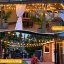 GobekUsa G40 LED String Lights for Outdoor Festive Decor and Garden Lighting