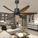 GobekUsa 66" Ceiling Fans Light & Remote Control 6 Blades - 110-240V - Hanging Fan