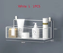 GobekUsa Bathroom Shelf: Suction Cup Shampoo Storage, High Capacity Bath Shelves