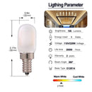 GobekUsa LED Filament Tube Bulb Warm White 2700K Frosted Glass T22 220V Edison Lamp