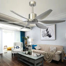 GobekUsa 66" Ceiling Fans Light & Remote Control 6 Blades - 110-240V - Hanging Fan