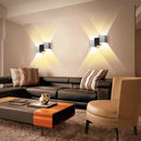 GobekUsa Aluminum LED Wall Lamp for Living Room Bedroom, Up & Down Light Sconce