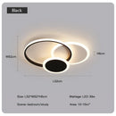 GobekUsa LED Chandelier with Remote for Living Room, Bedroom - Modern White Ceiling Lamp