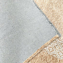 Alfa Rich Amber Gold Washable Area Rugs for Living Room Bedroom Kitchen Dining Cotton Rug