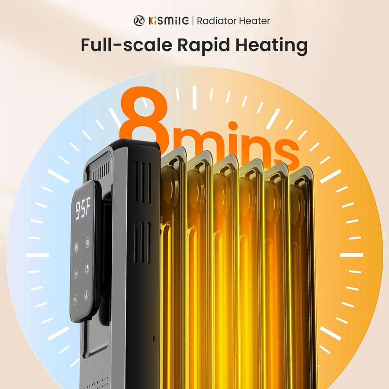 Kismile Portable Electric Space Heater Series