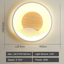 GobekUsa LED Wall Light for Modern Home Decor—a Nordic Bedroom Essential.