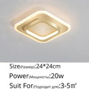 GobekUsa LED Ceiling Lights for Bedroom Kitchen Modern Round Square Lighting Fixtures