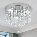 GobekUsa Diamond Crystal LED Ceiling Chandelier Pendant Light for Elegant Living Spaces